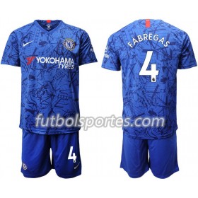 Camisetas Niños Chelsea Fabregas 4 Primera Equipacion 2019/2020